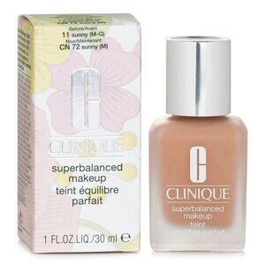 NIB Full Size Clinique Superbalanced Makeup Foundation 1 fl oz CN 72 Sunny (M)